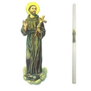 Candele Votive San Francesco d'Assisi