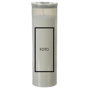 Lumino Cero Votivo Ø8x24cm Personalizzato